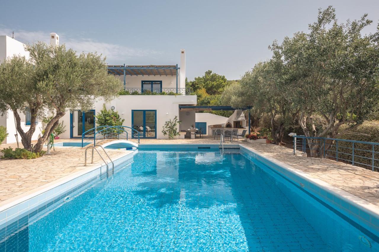 Summer Villa Pasiphae Private Pool - Bbq -Beach 2Min Sounion Luaran gambar