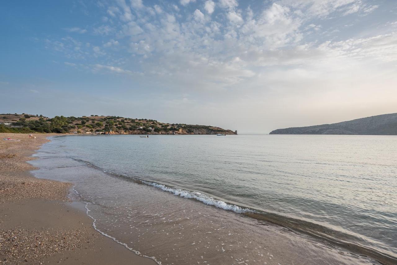 Summer Villa Pasiphae Private Pool - Bbq -Beach 2Min Sounion Luaran gambar
