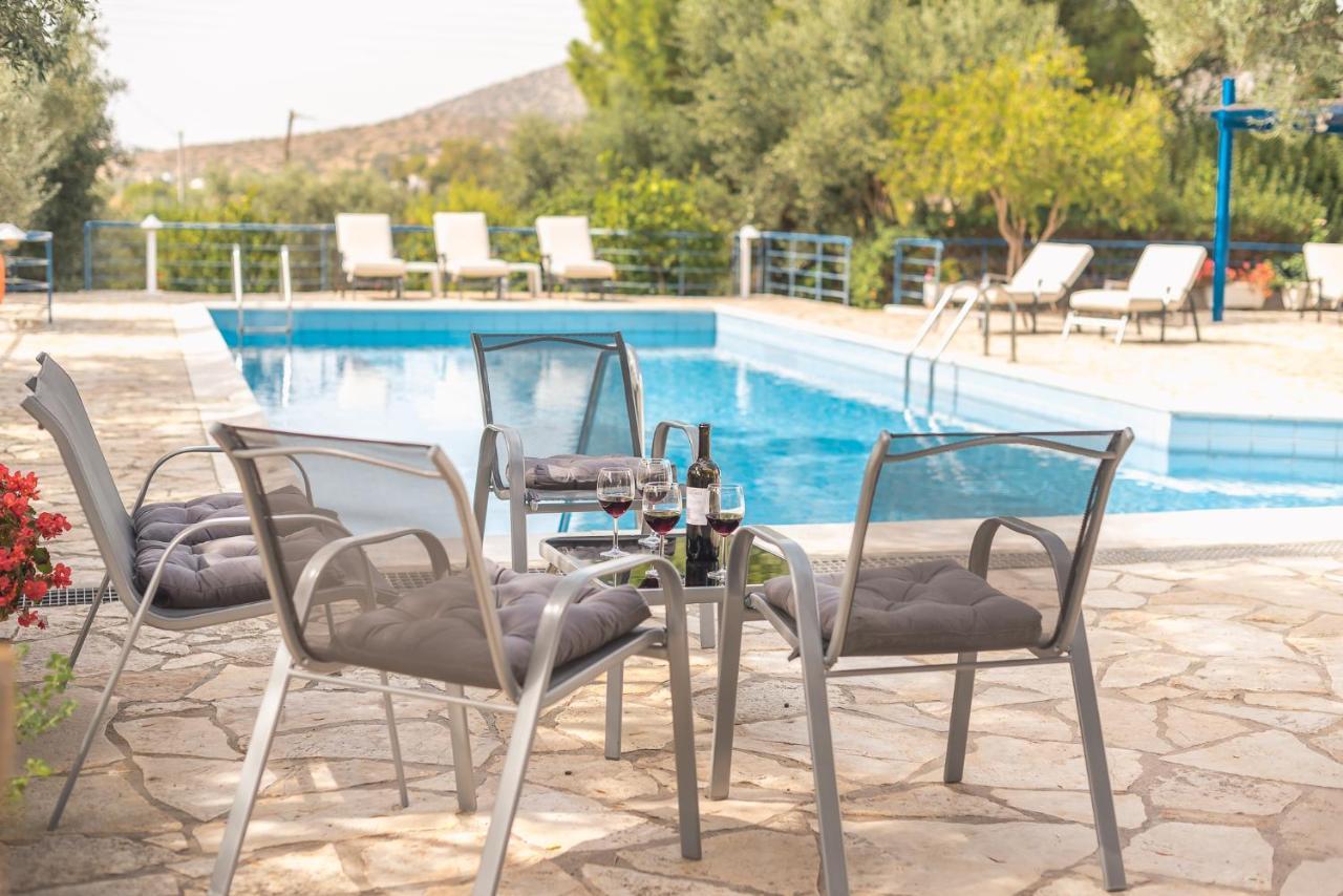 Summer Villa Pasiphae Private Pool - Bbq -Beach 2Min Sounion Luaran gambar